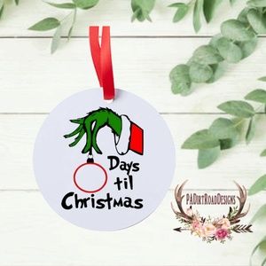 Christmas count down ornament